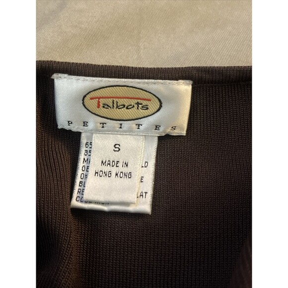 Talbots Womens Tank Top Size Small Petite Office Work Wear Career Vintage - Picture 5 of 12